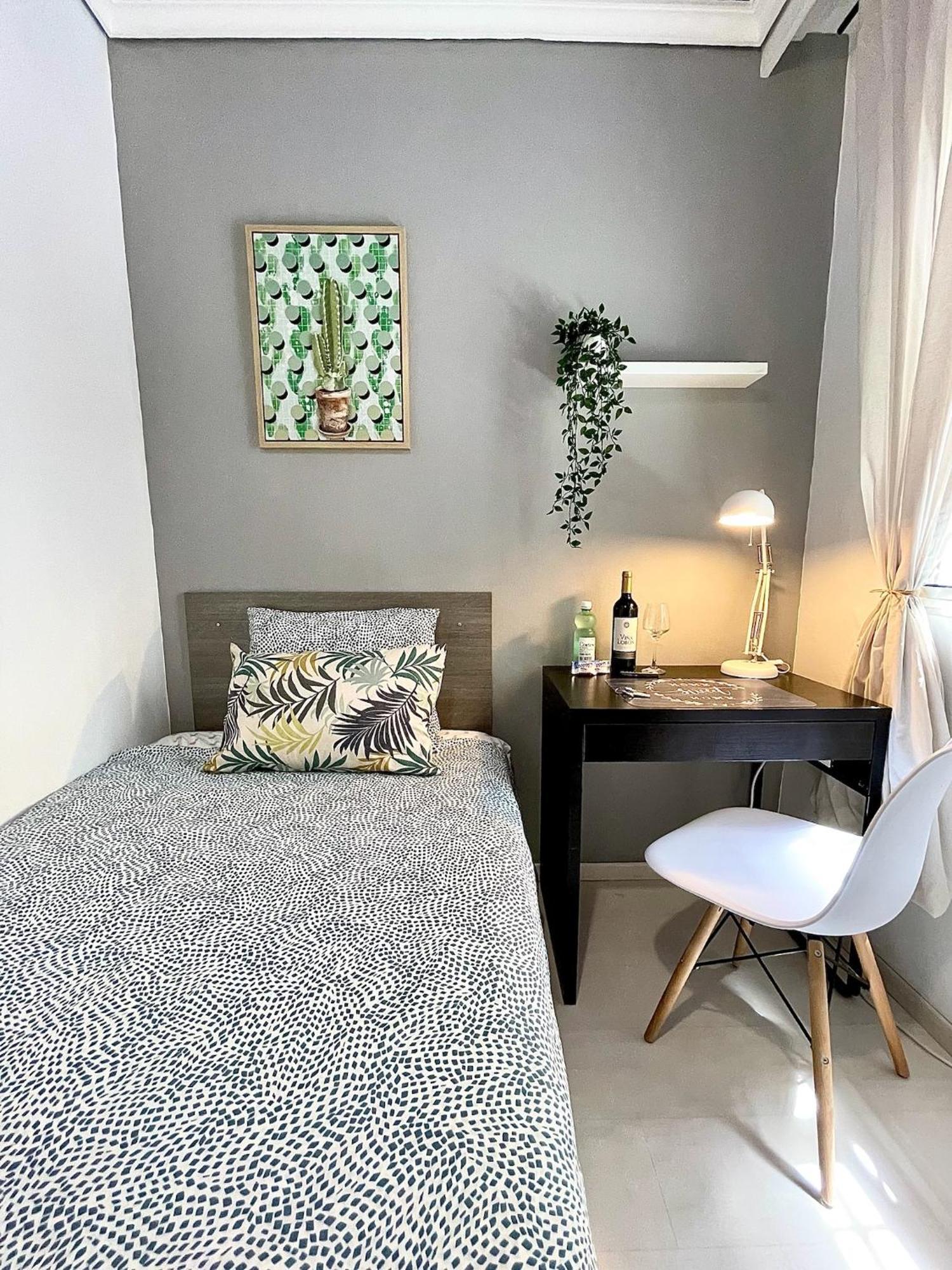 Central Private Bedroom - Comfy&Quiet - Near City Of Arts And Sciences 瓦伦西亚 外观 照片